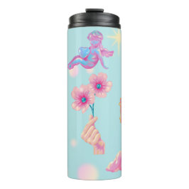 Mikitiez Feenwinkel Blaue Himmelskandy Mohn Liebe Thermosbecher