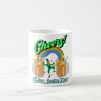 Mikitiez grünes Glück Saint Patrick's Day Irishbie Kaffeetasse