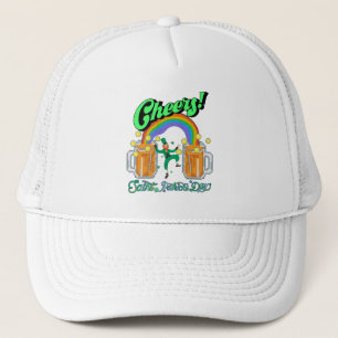 Mikitiez grünes Glück Saint Patrick's Day Irishbie Truckerkappe