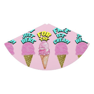 Mikitiez icecream Party favorisierte Sommer Partyhütchen