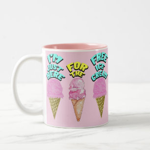 Mikitiez icecream Party favorisierte Sommer Zweifarbige Tasse