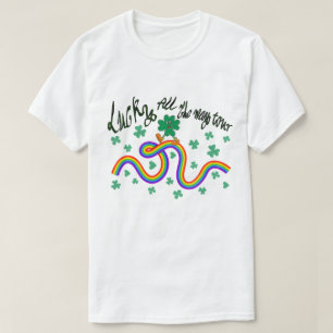 Mikitiez irish Klee grün st.patrick'sday Glück T-Shirt