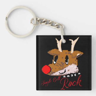 Mikitiez Jinglebellrock Punk Gothmas Rentier Schlüsselanhänger