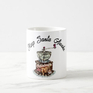 Mikitiez Kaffee Weihnachten Zitat niedliche Koffei Kaffeetasse