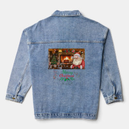 Mikitiez klassicwhitechristmas leichte jollyhola jeansjacke