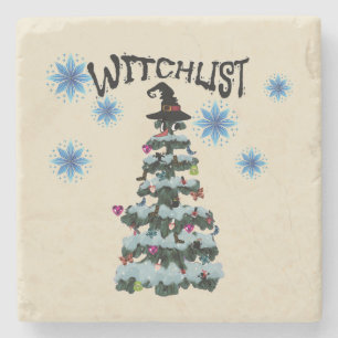 Mikitiez Magie Moody-Feiertag Gothmas Hexe Steinuntersetzer