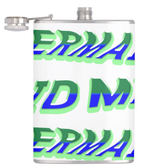 Mikitiez Meerjungfrauen Flachmann (Geöffnet)