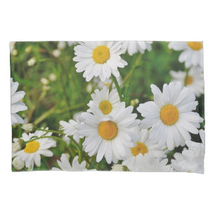 Mikitiez Mini-Weiß-Disi-Blume Vintag Kissenbezug