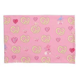 Mikitiez niedliches Brezel Brot gemütliche Valenti Kissenbezug