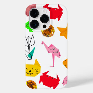 Mikitiez Origami-Krebs-Sommerjuwelkatze Case-Mate iPhone 14 Pro Hülle