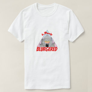Mikitiez Paris France Macaron blur Anzug Krawatte T-Shirt