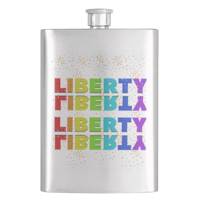 Mikitiez PE Olympia Donau Regenbogensport lgbtqia+ Flachmann (Vorderseite)