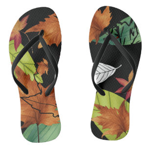 Mikitiez pisces naturselflove Rose Blume Flip Flops