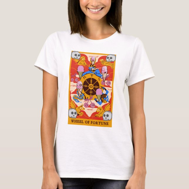 Mikitiez piscessaison Eiscreme T-Shirt (Vorderseite)