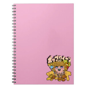 Mikitiez Popqueen Popcorn Moivenight Kino Denim Notizblock