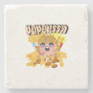 Mikitiez Popqueen Popcorn Moivenight Kino Steinuntersetzer