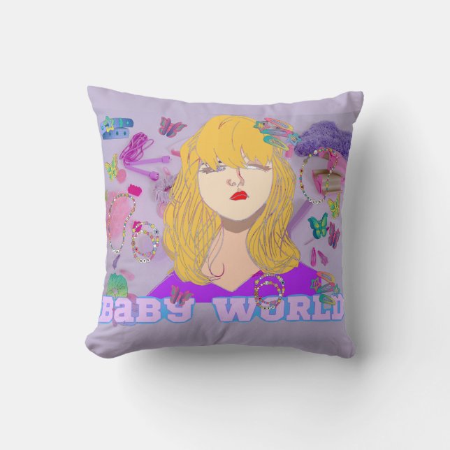 Mikitiez Premiere Film Nacht Prinzessin Puppe Somm Kissen (Vorderseite)