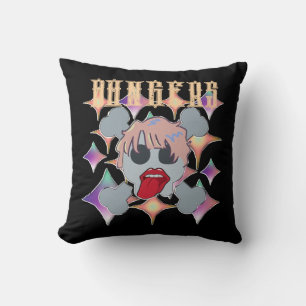 Mikitiez Rockstar Roter Geburtstagsrotter Kissen