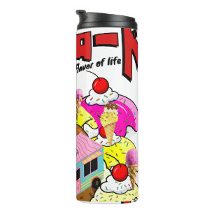 Mikitiez rockyroad Eiskekream Mangan Sommerbanger Thermosbecher