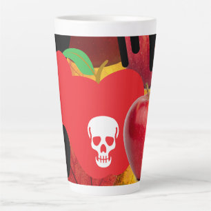 Mikitiez roter Totenkopf giftiger Apfel veganer So Milchtasse