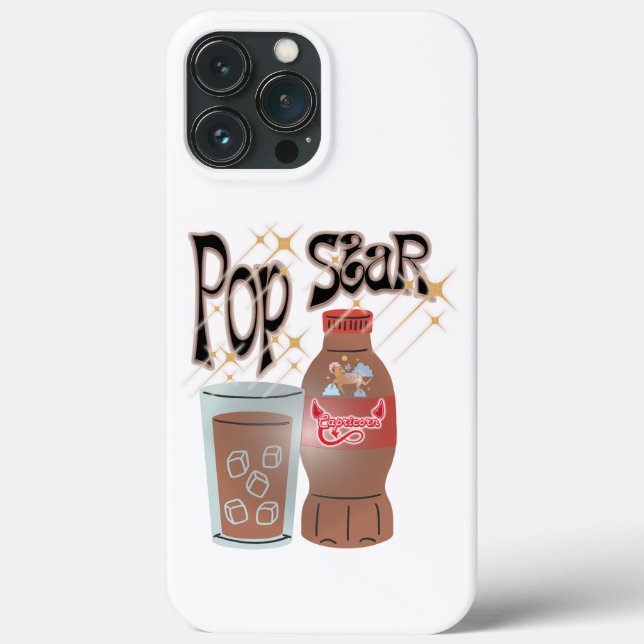 Mikitiez Rotkorn-Pop Case-Mate iPhone Hülle (Rückseite)