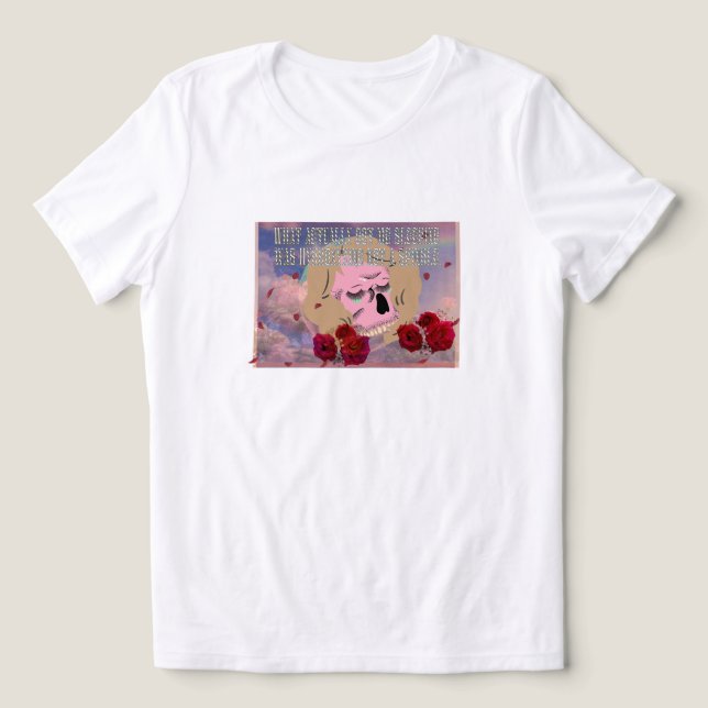 Mikitiez schlafend mignight schläfriger Prinzessin Tri-Blend Shirt (Design Vorderseite)