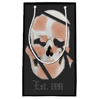 Mikitiez Skull rosa Graffiti Stolz Kleine Geschenktüte