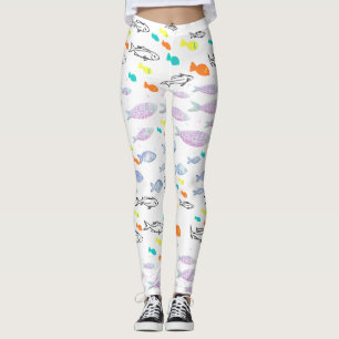 Mikitiez venus mermaid Fischfang Sommer Leggings