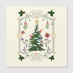 Mikitiez Weihnachtsgeschenk Feiertag Mistelzweig W Magnetkarte