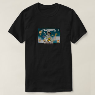 Mikitiez Weltraum Dolly Schädelburger Chips French T-Shirt