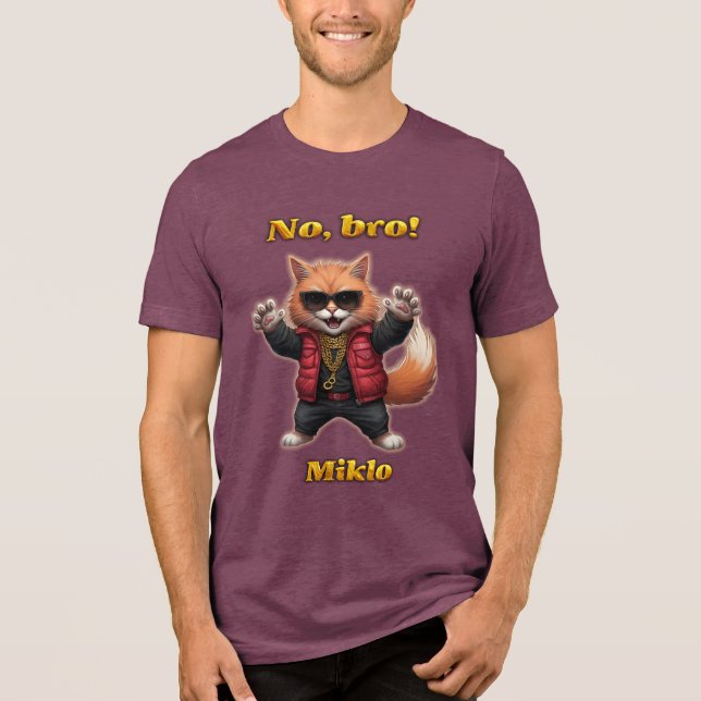 Miklo’s t-Shirt Tri-Blend Shirt (Vorderseite)