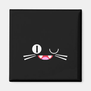 Miko Kuta Neko Cat Cosplay Glitch Videospiel Techs Magnet