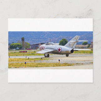 Mikoyan-Gurevich Mig-15 Postkarte