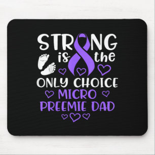 Mikro Frühchen Nicu Neuer Vater Stark Frühgeburt Mousepad