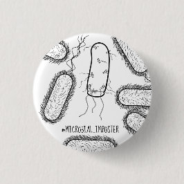 Mikrobenimposter-Knopf Button