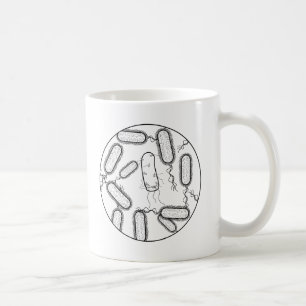 Mikrobenimposter-Tasse Kaffeetasse