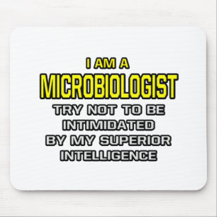 Mikrobiologe... Superior Intelligence Mousepad