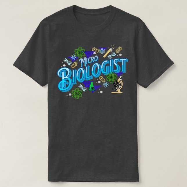 Mikrobiologe T-Shirt (Design vorne)