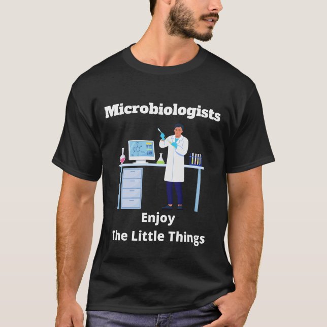 Mikrobiologen genießen die Kleinen T-Shirt (Vorderseite)