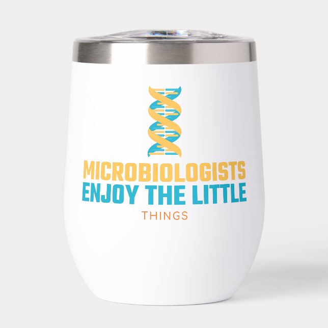 Mikrobiologen lieben die Kleinen (Vorderseite)