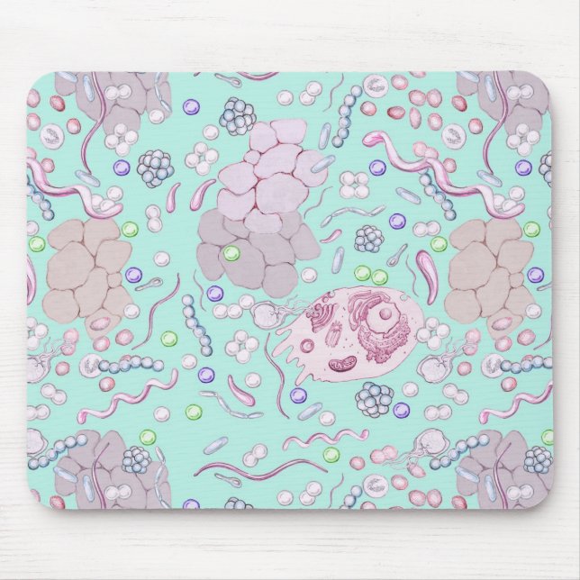 Mikrobiologie im Blau Mousepad (Vorne)