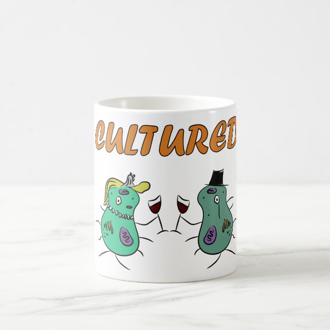 Mikrobiologie-"kultivierte" Tasse (Mittel)