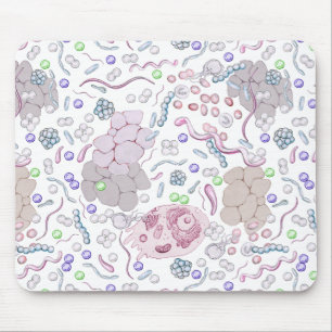 Mikrobiologie-Muster Mousepad