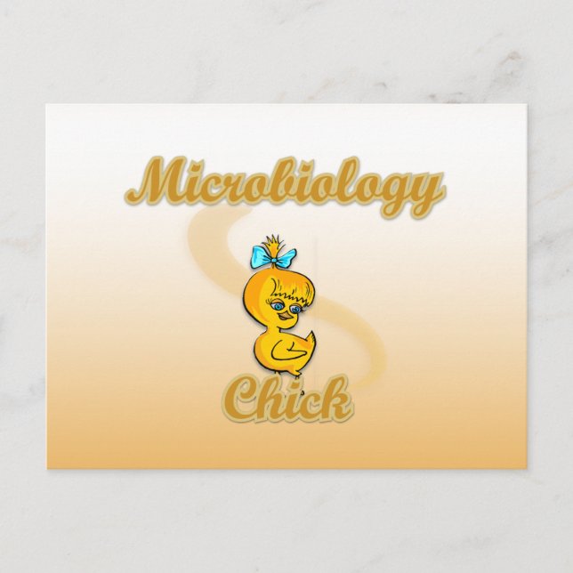 Mikrobiologie Postkarte (Vorderseite)