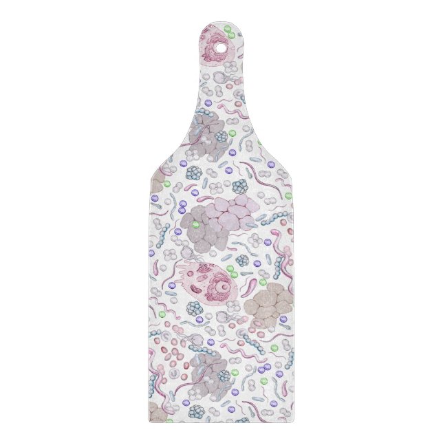 Mikrobiologie-Schneidebrett Schneidebrett (Vorderseite)