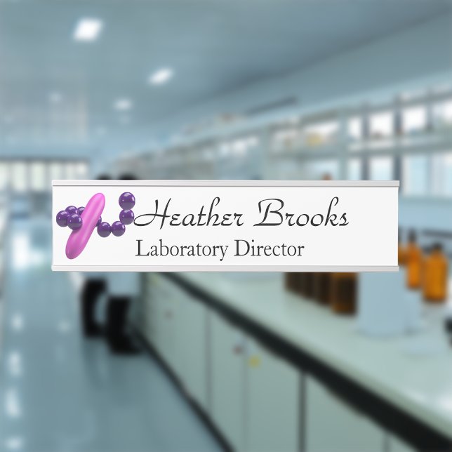 Mikrobiologie Türschild (Von Creator hochgeladen)