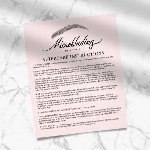 Mikroblende nach der Pflege Blush Pink Flyer