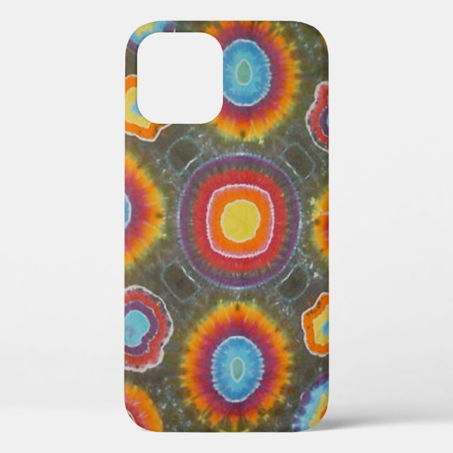 Mikrodot-Gefärbte Krawatte Case-Mate iPhone Hülle (Rückseite)