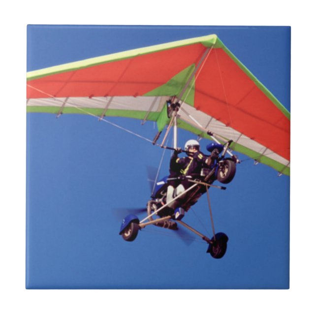 Mikroflug im Himmel, Western Cape Fliese (Vorderseite)