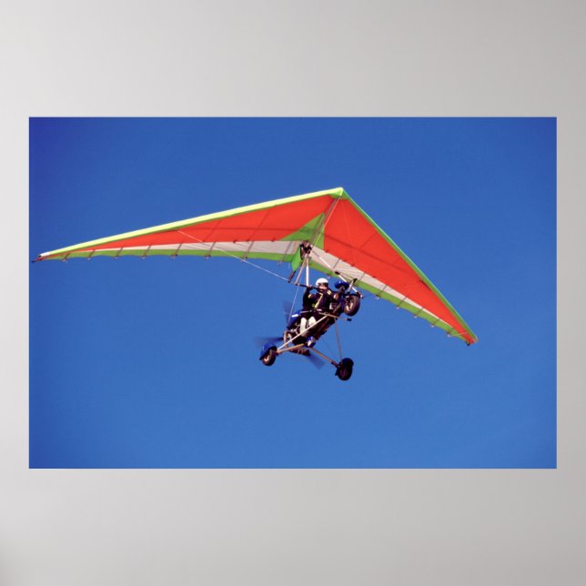 Mikroflug im Himmel, Western Cape Poster (Vorne)